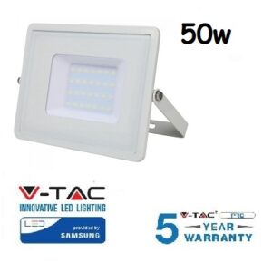 Proiettore Led 50W Luce Natura SLIM 4000 Lumen PRO